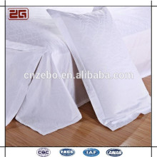 100% Cotton 60s 300TC Plain Pillow Cover Cheap White Pillowcase for Hotel Used